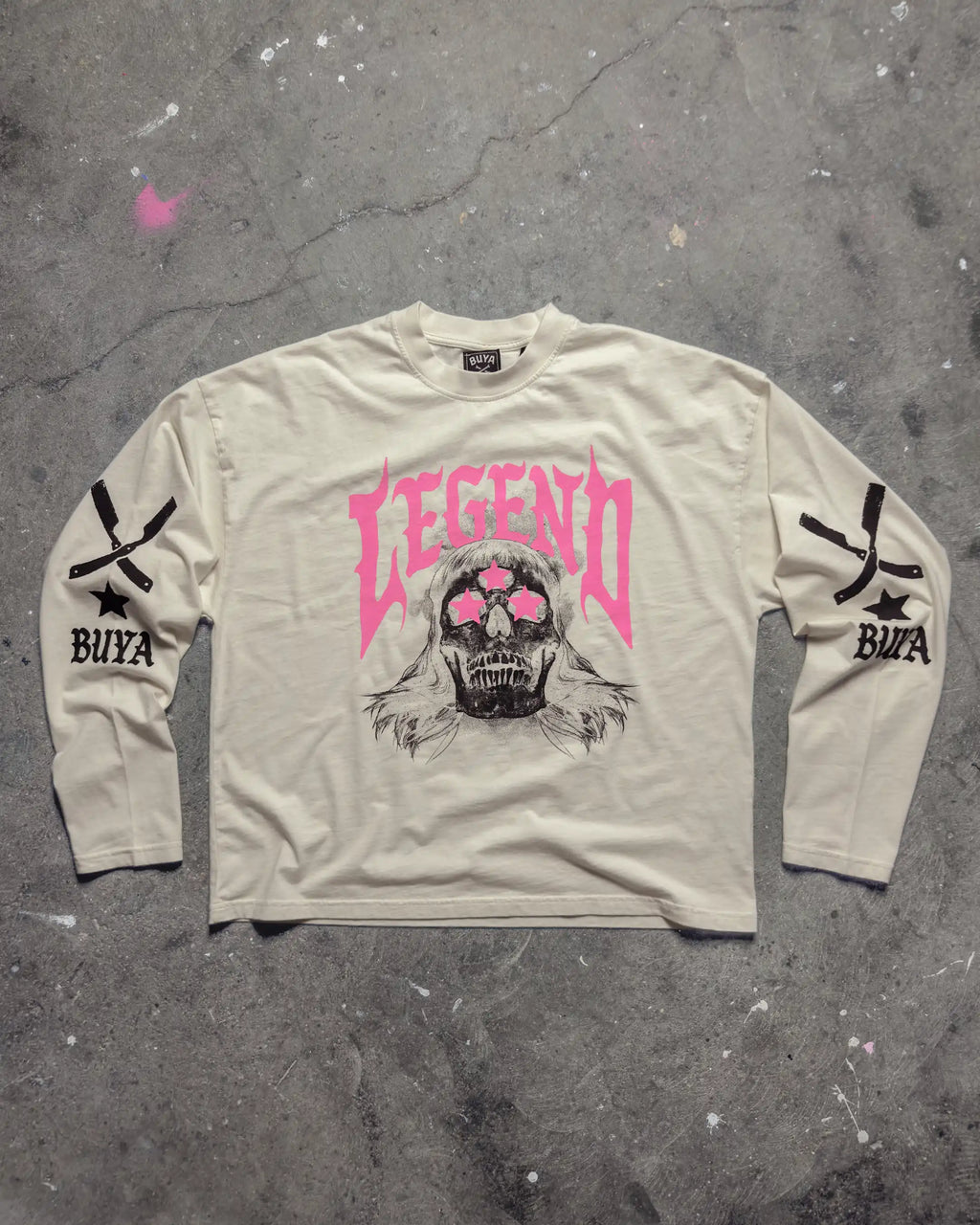 BUYA LEGEND Long Sleeve - Natural White