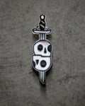 SWORD AND  SKULLS PIN