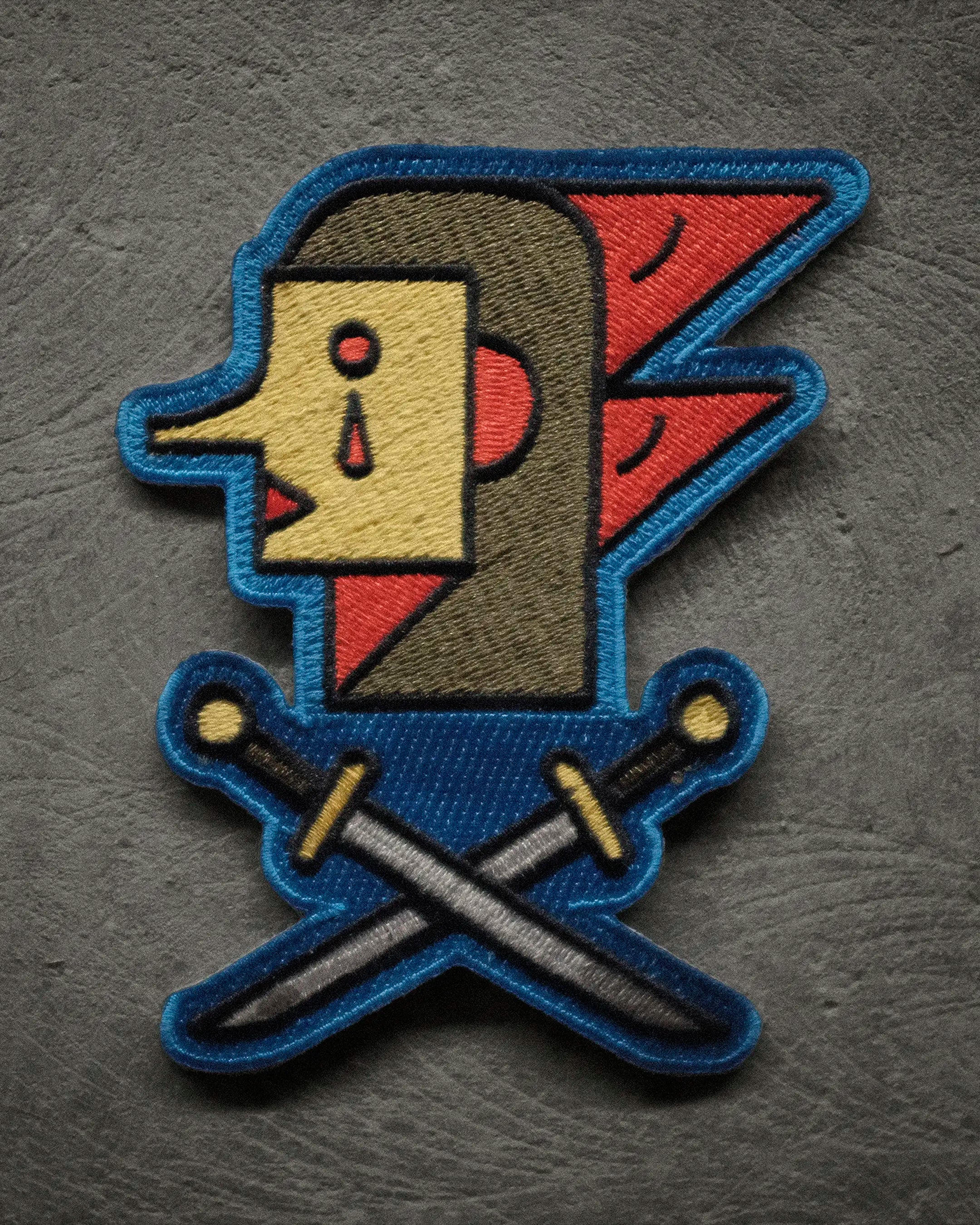 WARRIOR SWORDS BADGE