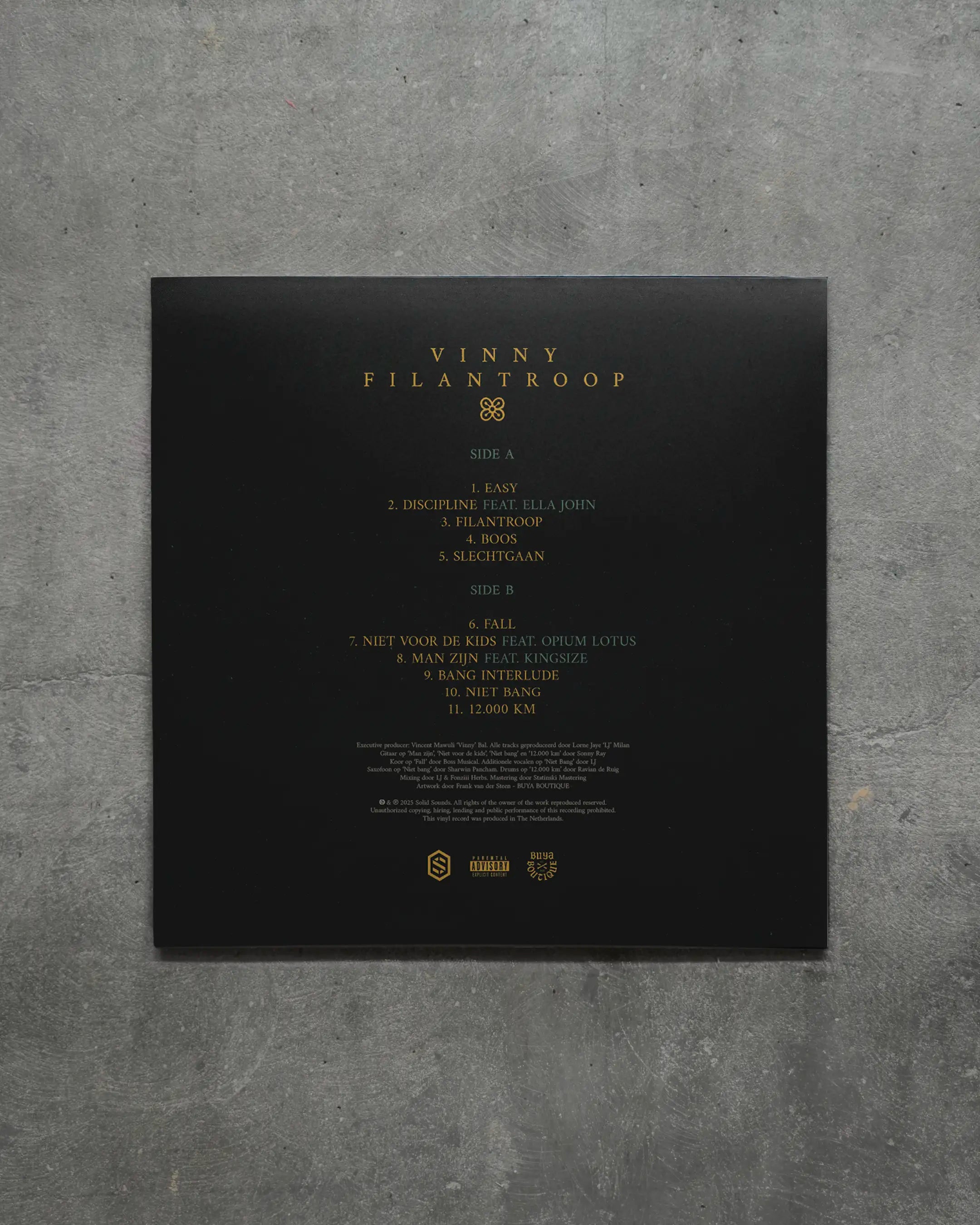 VINNY x BUYA limited edition Vinyl